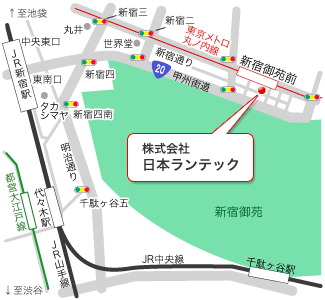 株式会社日本ランテック 地図